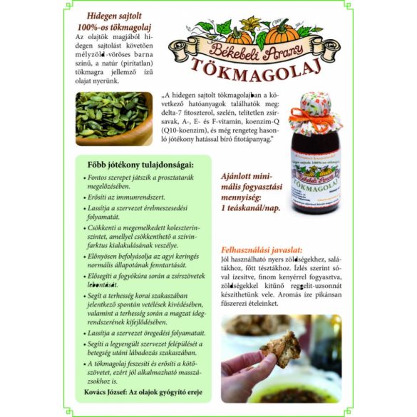 Ulei de semințe de dovleac de pe vremuri 200ml