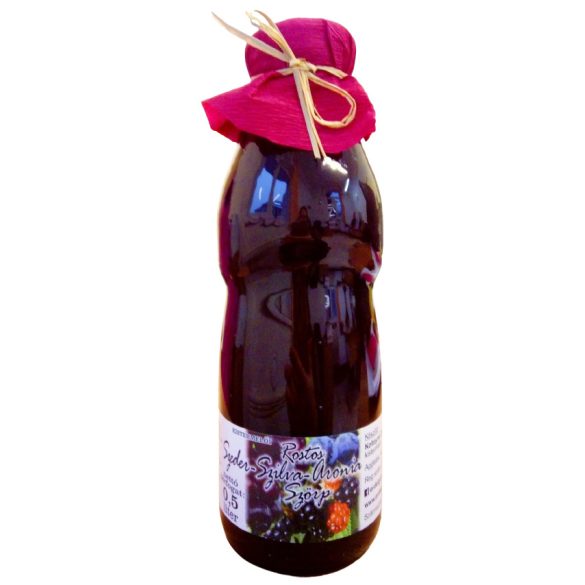 Rostos Szeder-Szilva-Arónia szörp 500ml