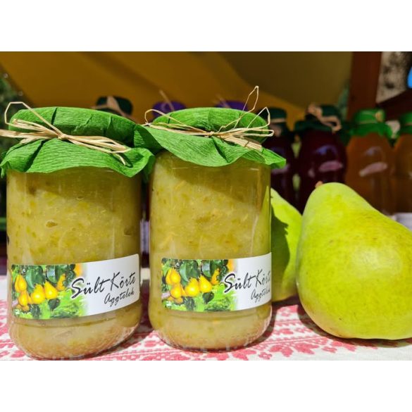 Pere Coapte (Sült Körte) cu conținut redus de zahăr 380g