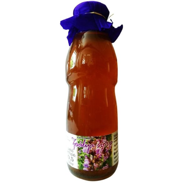 Zsálya szörp 500ml