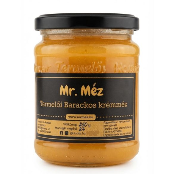 Termelői Barackos krémméz 250g