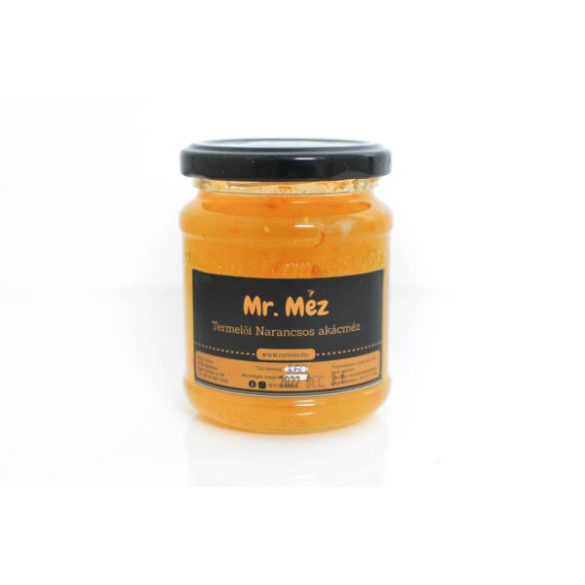 Miere de salcâm cu portocale 250g – Ofertă Specială -20%