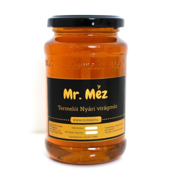 Termelői Nyári virágméz 980g
