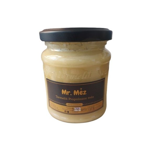 Termelői Propoliszos méz 250g