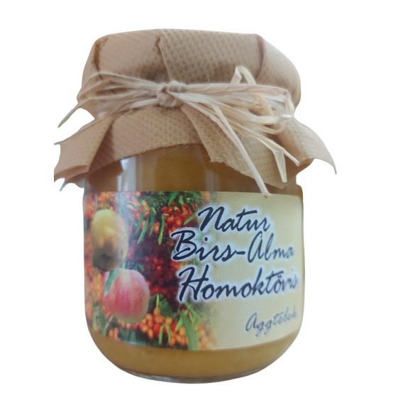 Gem de Gutui, Mere și Cătină natural (Natúr Birs-Alma-Homoktövis) 200g