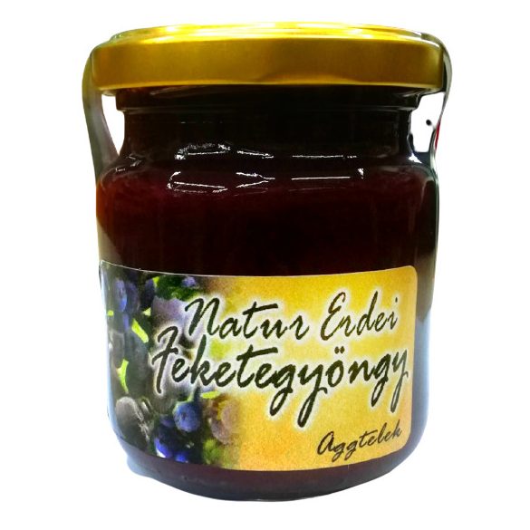 Natúr erdei feketegyöngy lekvár 200g